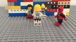 SpiderMan saves the day-Lego stop motion