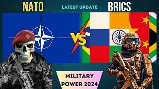 NATO VS BRICS Military Power 2024  BRICS VS NATO RANKING? BRics NATO power 2024