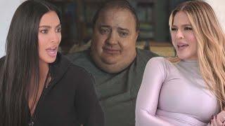 Kim Kardashian Compares Sister Khloé to Brendan Frasers The Whale Character