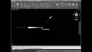 Draw arrow AutoCAD