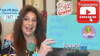 FABFITFUN Summer 2023 My 1st #PR Box & Discount Code Unboxing@fabfitfun #fabfitfunpartner #gifted