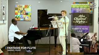 Maximilian Westermann - Fantasie for Flute - Gabriel Fauré