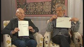 Patrick Stewart & Ian McKellen on their bromance  Channel 4 News