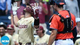 Florida State vs. Virginia 2024 Mens College World Series  Extended highlights