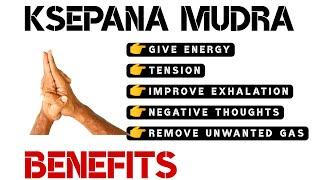 KSEPANA MUDRA  KALI MUDRA  BENEFITS #mudras #health