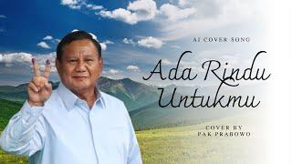 Lagu Pak Prabowo - Ada Rindu Untukmu  Ai Cover Song 