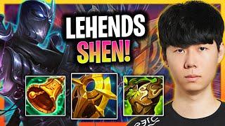 LEHENDS IS INSANE WITH SHEN  GEN Lehends Plays Shen Support vs Braum  Season 2024