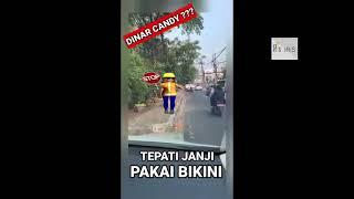 Dinar Candy Tepati janji Pakai B1k1n1 dan turun di Jalan • HOT NEWS