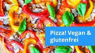 Pizza Rezept  Vegan und glutenfrei #glutenfrei #glutenfreierezepte #veganerezepte #pizza