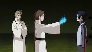 Sasuke Conoce a Indra y Recibe su Poder Después de Perder el Rinnegan. Sasuke Despierta Nuevo Modo