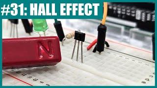 How to Use a Hall Effect Sensor with Arduino Lesson #31