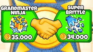 This ninja combination should be ILLEGAL Bloons TD Battles 2