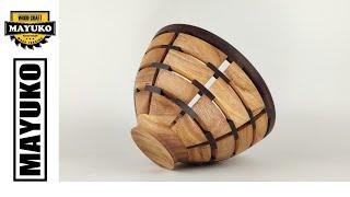 HOW TO MAKE A SEGMENTED OPEN BOWL woodturning