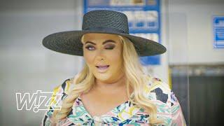 Gemma Collins escapes lockdown with Wizz Air