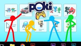 Playing STICK FIGURE Browser Games?  Poki