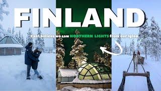 Bucketlist winter trip to Lapland  Glass Igloo Saariselka & Helsinki Part - 3