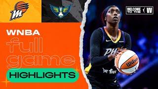 Phoenix Mercury vs. Dallas Wings  FULL GAME HIGHLIGHTS  July 3 2024