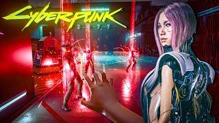 Cyberpunk 2077 - Creative Dark Blackwall Netrunner Hyper Stealth Gameplay Patch 2.11 Very Hard