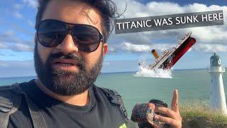 Titanic yha dooba tha  Wellington to Castle point  Short trip  Haunted House in new zealand ?