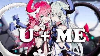 Nightcore - U + ME Lyrics