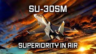 Su-30SM figher better than the best american aircraft. With a stroke of the wing