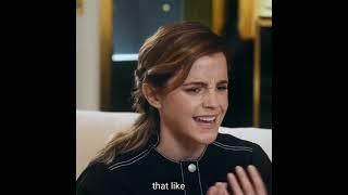 Emma Watson talking to a transgender woman about transphobia #shorts #emmawatson