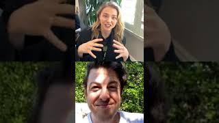 KICK-ASS Chloe Grace Moretz Aaron Taylor-Johnson and Christopher Mintz-Plasse - IG Live 2020