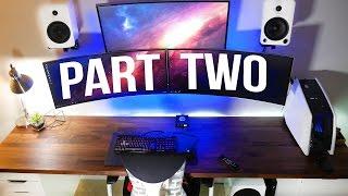 Building My INSANE Gaming Setup - The DESK Part 2