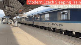 TRIP REPORT  Onboard CzechSlovakian Sleeper Train  CDZSSK  Prague to Kosice  Single Sleeping