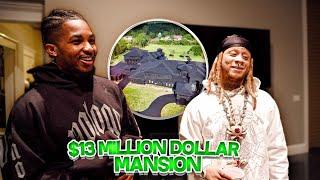 Trippie Redds $13 Million BLACKED OUT Mansion Tour
