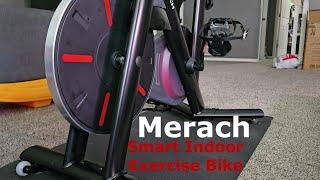 Smart Indoor Exercise Bike from Merach - Coaches Live Scenery & More