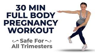 Full Body Pregnancy Workout  Low Impact  NO TALKING 1st trimester 2nd trimester 3rd trimester