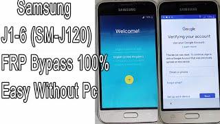 FRP Bypass Samsung J1 2016 SM-J120 Remove Google Account Lock 100% Easy Without Pc