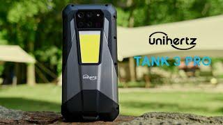 Unihertz Tank 3 Pro - 23800mAh 5G Rugged Smartphone with Built-in DLP Projector