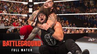 FULL MATCH Bray Wyatt vs. Roman Reigns WWE Battleground 2015
