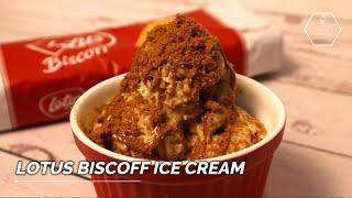 How to Make Delicious Lotus Biscoff Ice Cream with Just 3 Ingredients