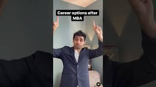 Career Options After MBA 