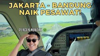 TERBANG JAKARTA KE BANDUNG SUSI AIR CESSNA 208 GRAND CARAVAN FLIGHT LEBIH CEPAT DARI WHOOSH?