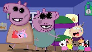 Zombie Apocalypse Zombie Appears Please Run Away Peppa Pig‍️  Peppa Pig Funny Animation