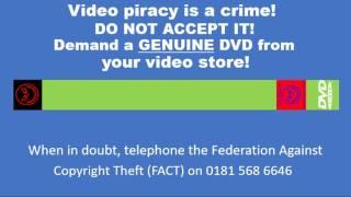 Beware of Illegal DVDs Blockland Studios DVD UK MADHE Anti-Piracy Warning