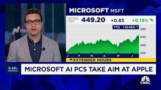 Microsoft AI PCs take aim at Apple