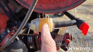 I explain how I installed the fuel filter wrong.