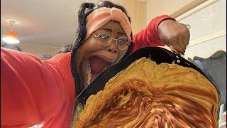 MAKING THE WORLDS BIGGEST PANCAKE GOES SO WRONG..Victoria Adeyinka