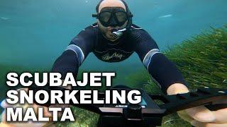 Scubajet snorkeling in Malta filmed with GoPro Hero 8