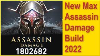 Assassins Creed Odyssey - New Best Assassin Build 2022 - Free to play - Max Damage Assassin Build