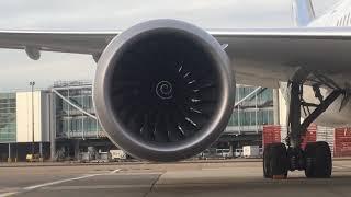 Rolls Royce Trent 1000 start up