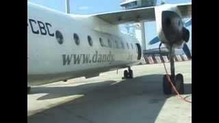 THE SIGHT & THE SOUND 66  Flying Dandy AN-24 LZ-CBC inflight documentary from Bratislava to Sofia