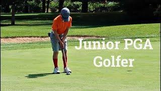 11 Year Old Jr PGA Golfer Plays in 1st Tournament  Ryan in the WILD