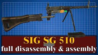 SIG SG 510 full disassembly & assembly