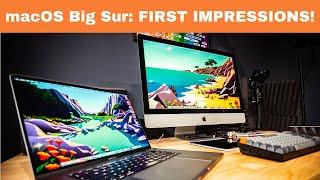 macOS Big Sur first impressions  Should you upgrade?  Mark Ellis Reviews